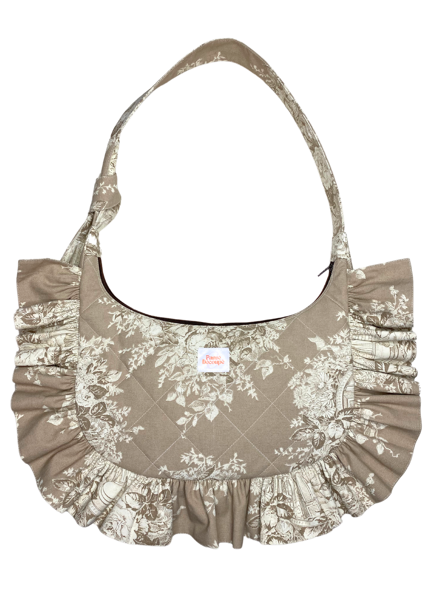 Sac Orris - Toile de Jouy Beige