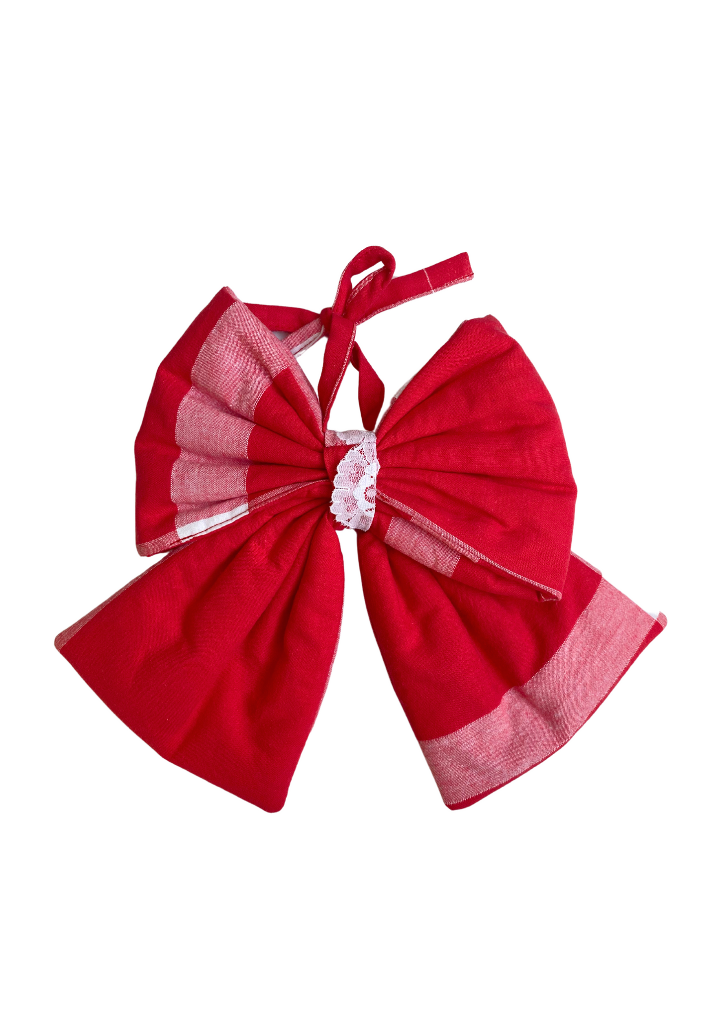 Noeud - Rouge et blanc