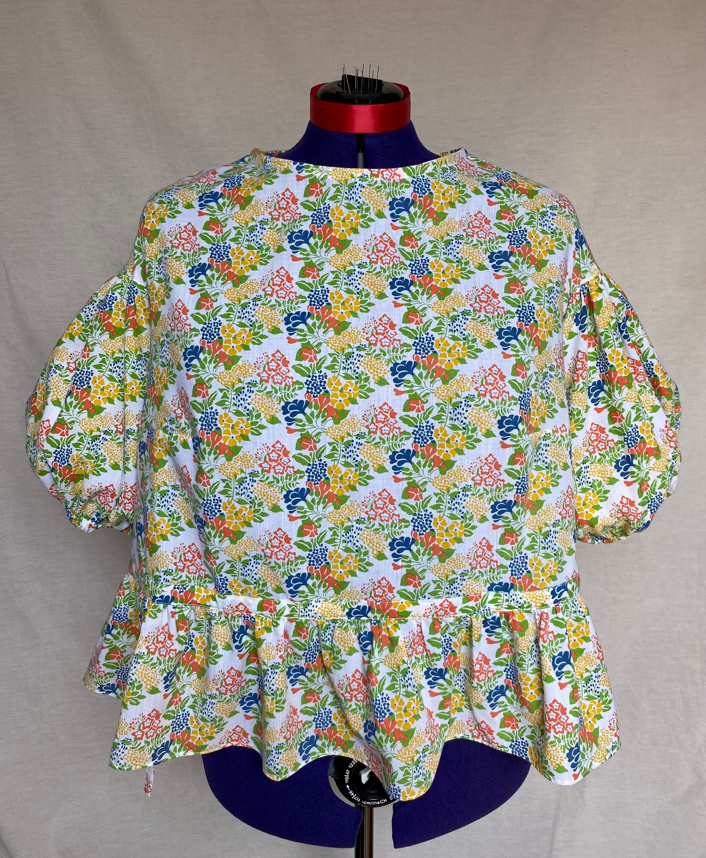 Blouse Lilial - Fleurie colorée - Taille 4