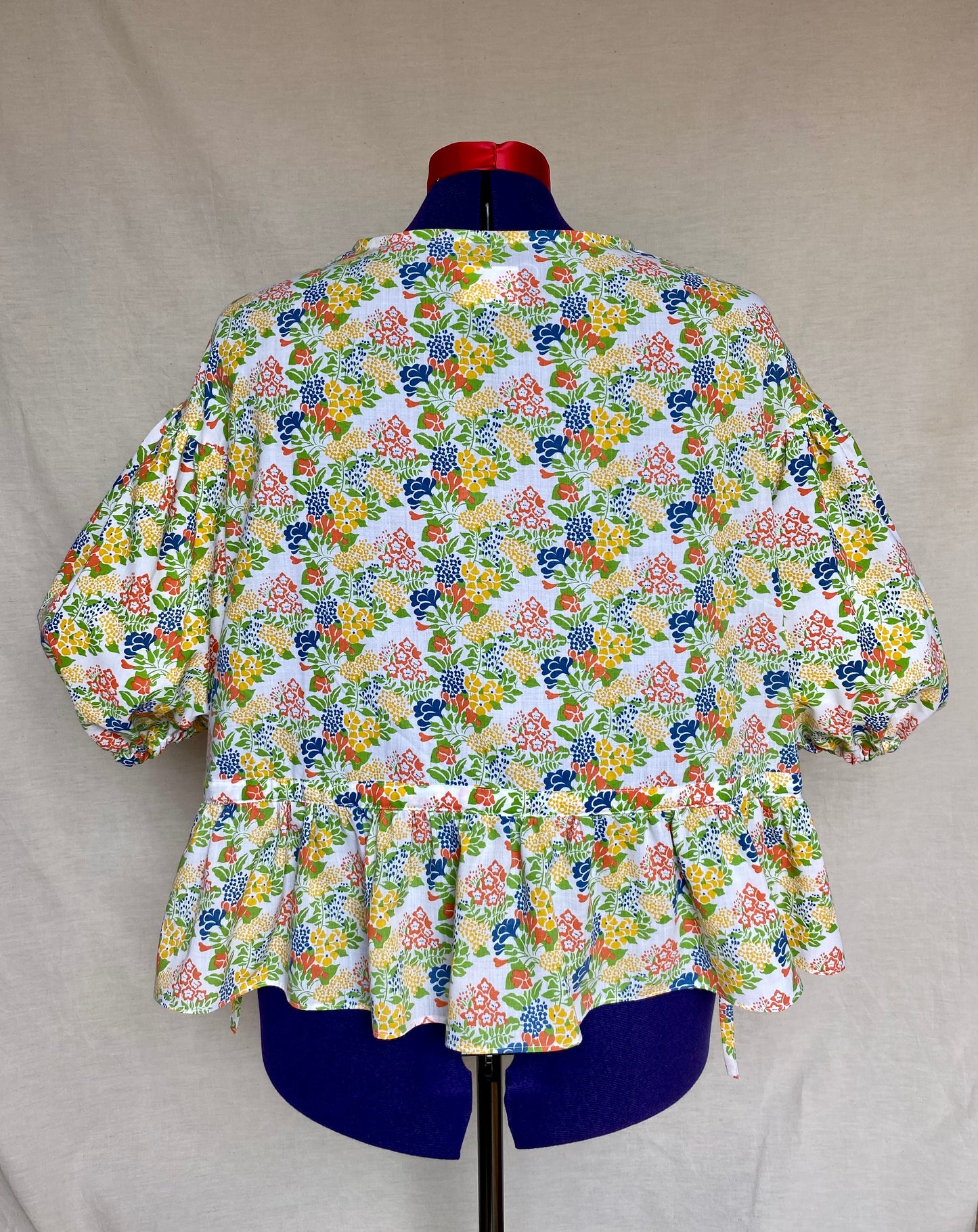 Blouse Lilial - Fleurie colorée - Taille 4
