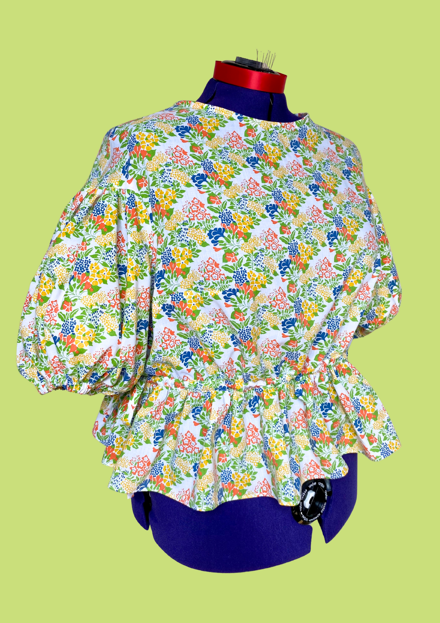 Blouse Lilial - Fleurie colorée - Taille 4