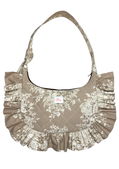 Sac Orris - Toile de Jouy Beige