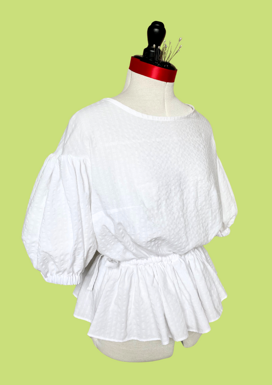 Blouse Lilial - Unie blanche - Taille 1