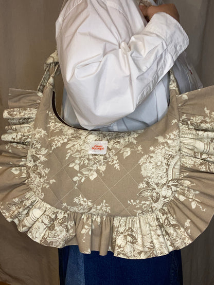 Sac Orris - Toile de Jouy Beige