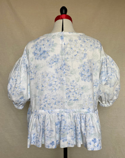 Blouse Lilial - Motifs hortensias - Taille 2