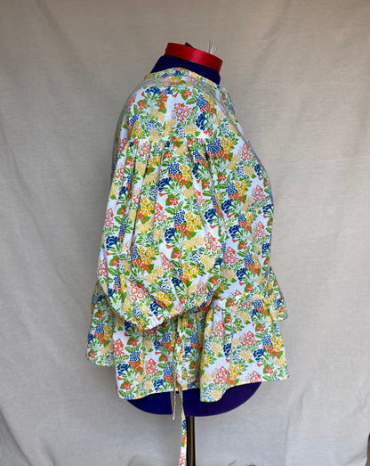 Blouse Lilial - Fleurie colorée - Taille 4